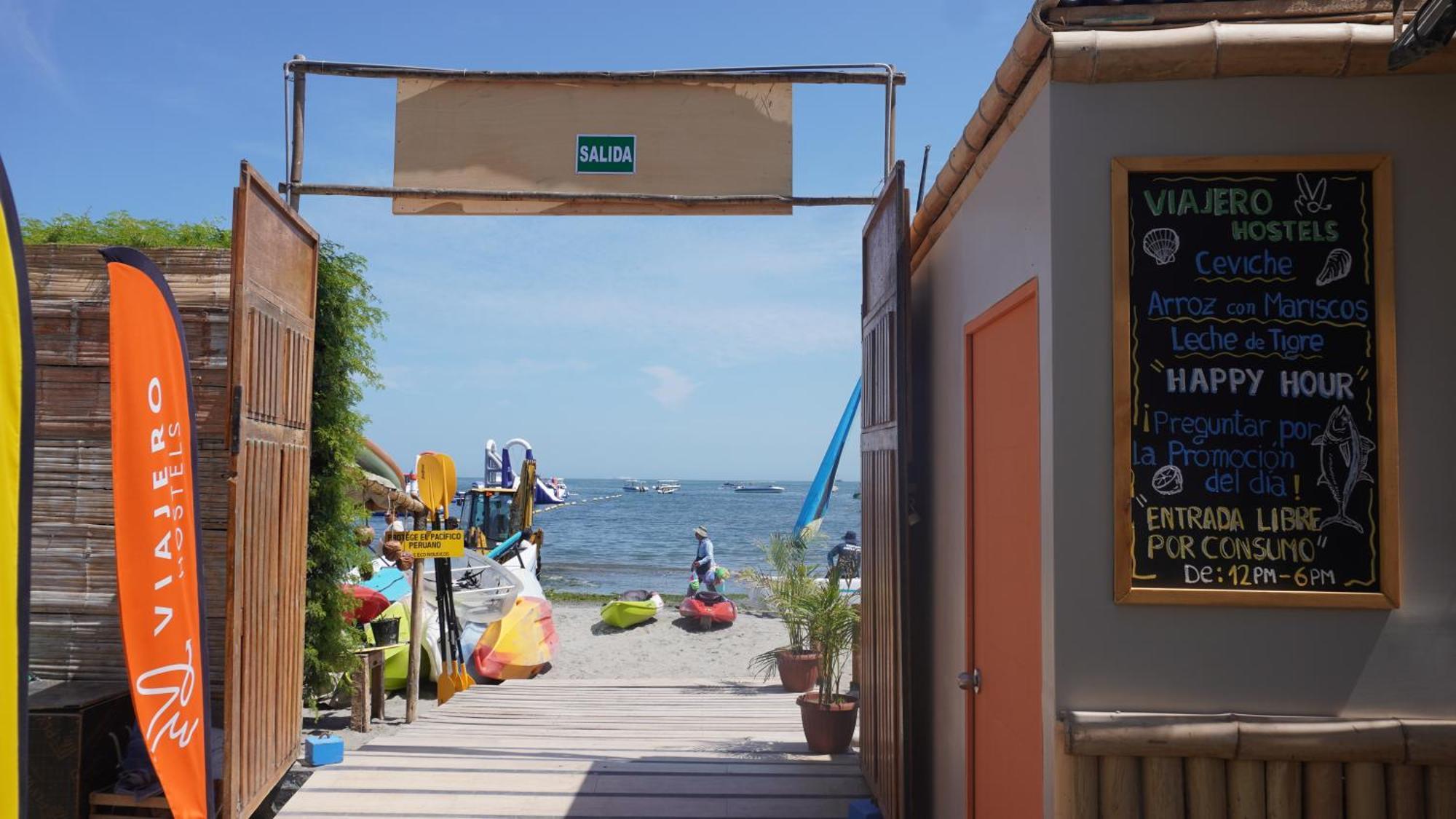Viajero Paracas Hostel エクステリア 写真