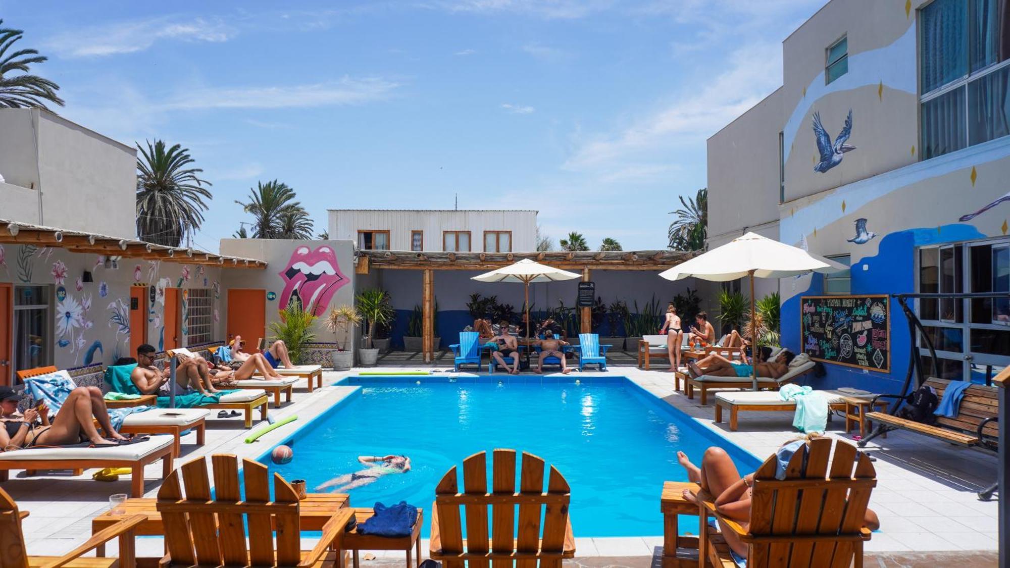 Viajero Paracas Hostel エクステリア 写真