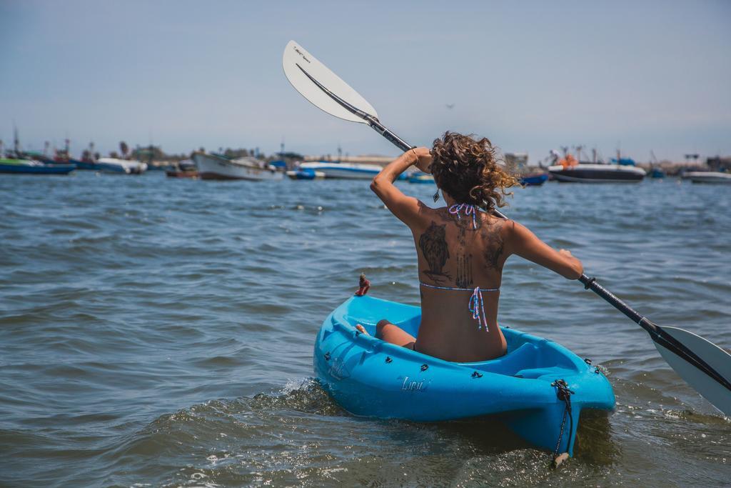 Viajero Paracas Hostel エクステリア 写真
